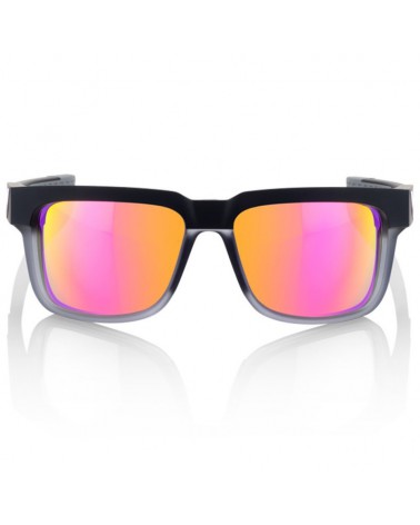 Gafas Casual 100% Type-S Soft Tact Graphite Lente Espejo Púrpura Multilayer