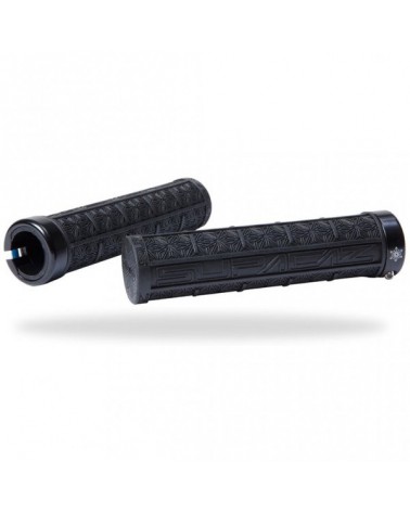 Puños Supacaz Lock-On Grizips Negro