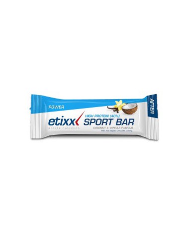 Barrita Etixx High Protein Bar Coconut Vainilla 50g