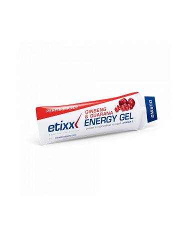 Gel Etixx Energy Ginseng/Guarana Cereza Grosella 50 gr