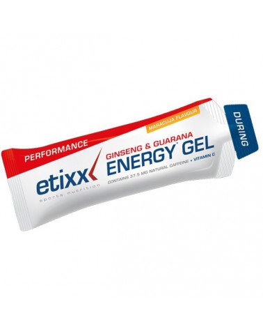 Gel Etixx Energy Ginseng/Guarana Maracuya 50 gr