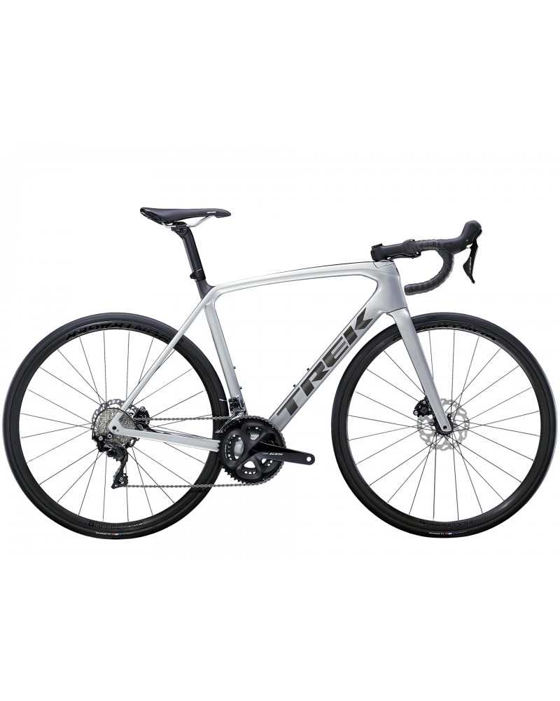 Bicicleta Trek Émonda SL 5 2021 Quicksilver/Brushed Chrome
