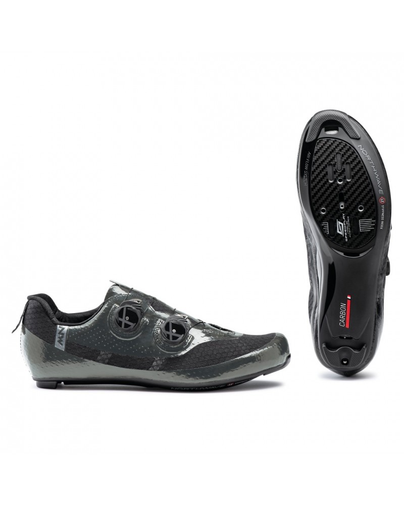 Zapatillas Carretera Northwave Mistral Plus Metal-Antracita
