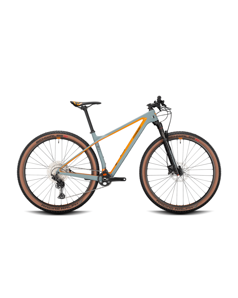 Bicicleta Conway RLC4 2021 Gray Matt/Orange