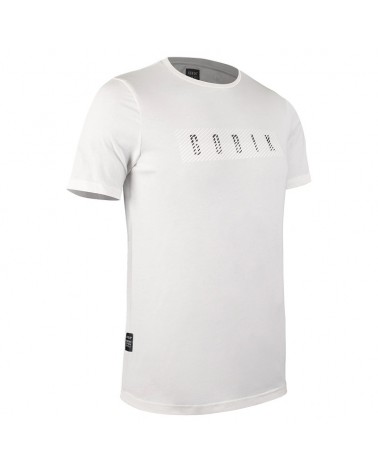 Camiseta Gobik Manga Corta Hombre After Ride Overlines White