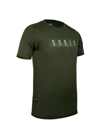 Camiseta Gobik Manga Corta Hombre After Ride Overlines Army