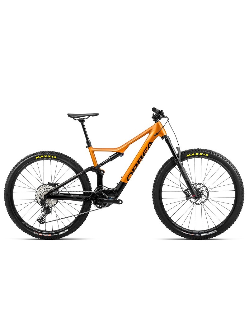 Bicicleta Orbea Rise H30 Naranja/Negro