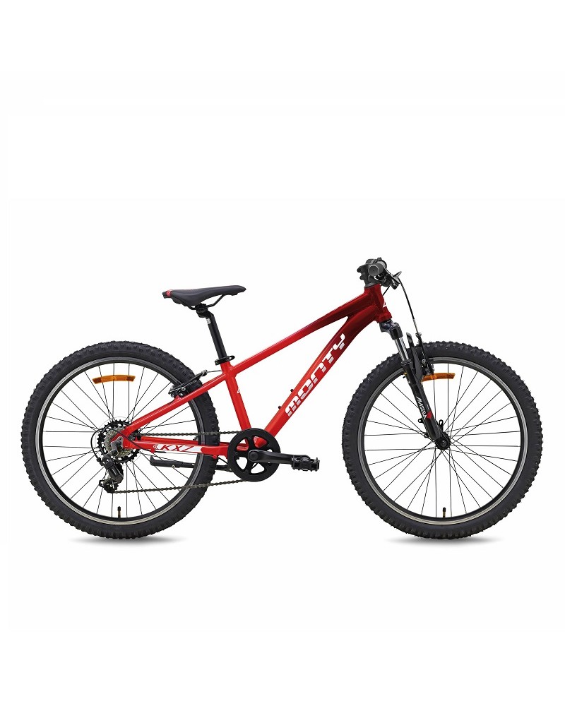 Bicicleta Monty KX7 24" Rojo/Blanco