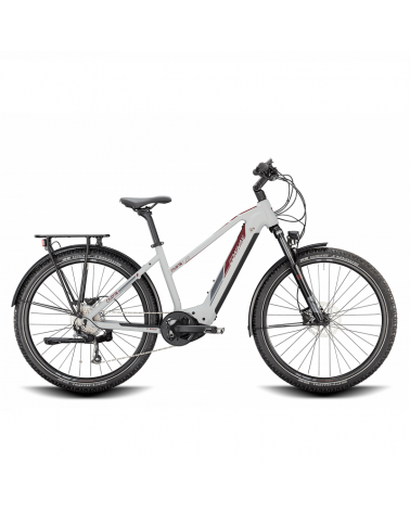 Bicicleta Conway Cairon C 2.0 500 Trapez 2022 Lightgrey Matt / Berry Metallic
