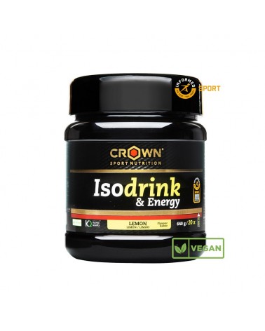 Isotónico Crown Isodrink & Energy 640g Limón