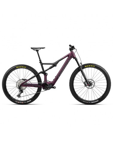 Bicicleta Orbea Rise H30 2022 Mulberry/Black Matt