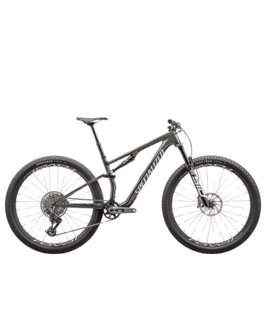 Bicicleta Specialized Epic 8 Expert 2024 Gloss Carbon/Black Pearl White