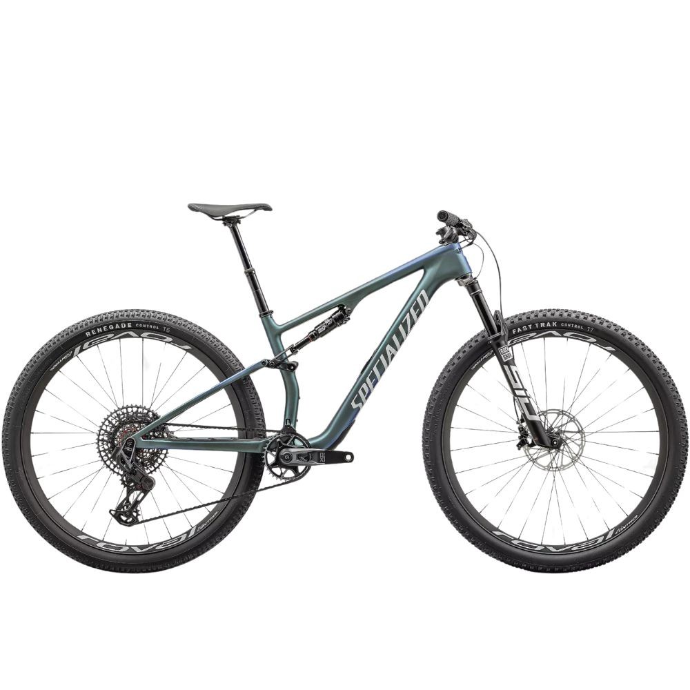 Bicicleta Specialized Epic 8 Pro 2024 Satin Carbon/Metallic Sapphire