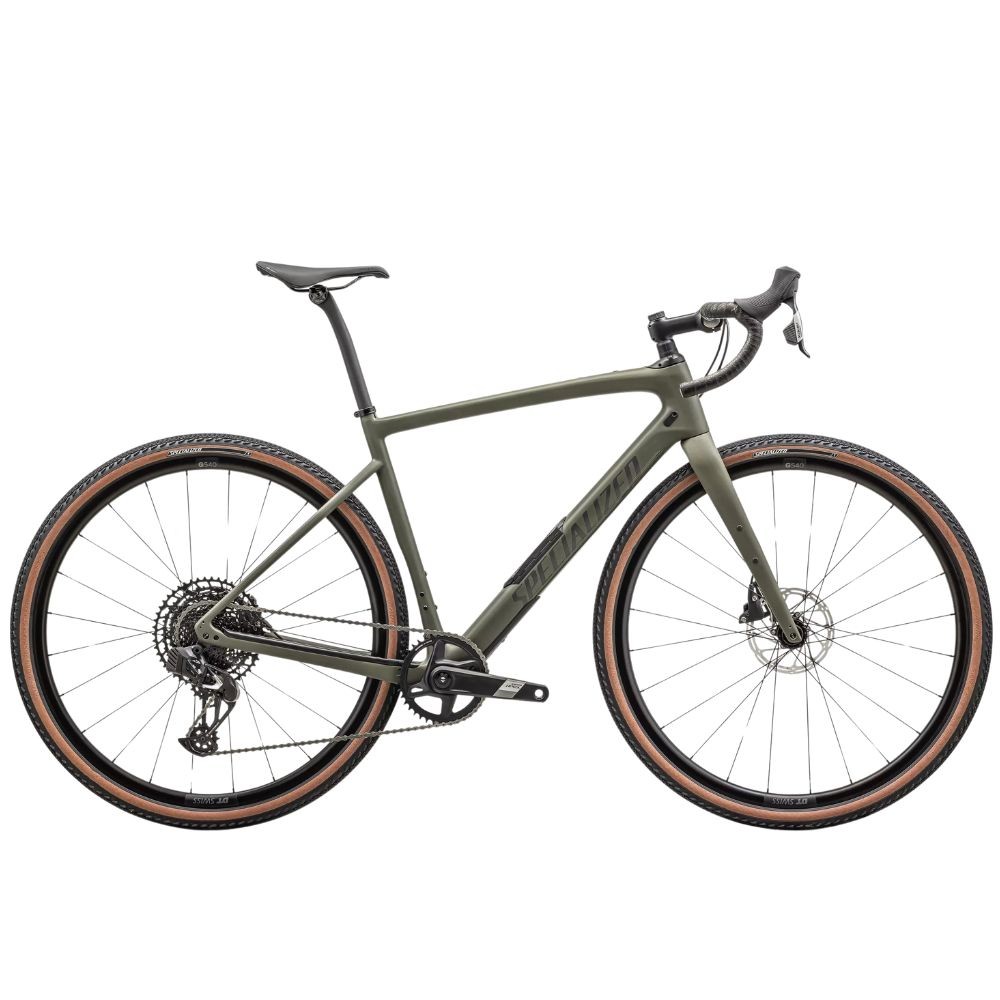 Bicicleta Specialized Diverge Comp Carbon 2024 Satin Oak Green