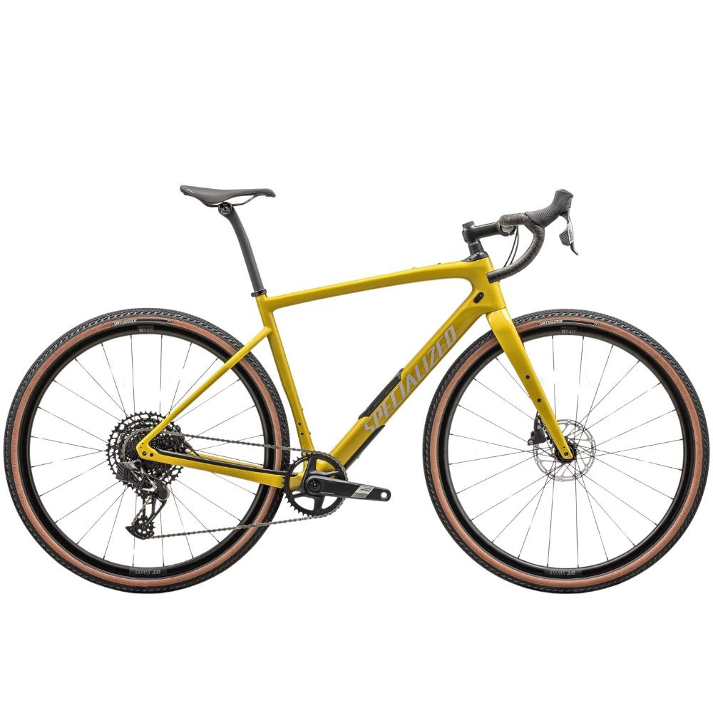 Bicicleta Specialized Diverge Comp Carbon 2024 Gloss Metallic Sulfur