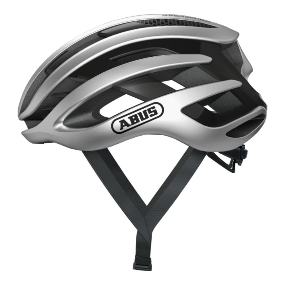 Casco Abus Airbreaker Gleam Silver