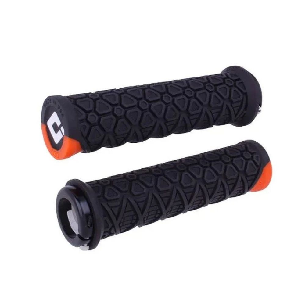 Puños Odi Vanquish Lock-On Black/Orange