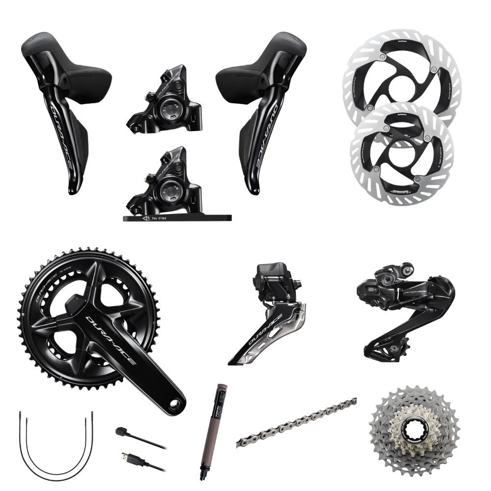 Grupo Completo Shimano Dura-ace Di2 R9200 12v. 52x36 -11-34 Con Potenciómetro