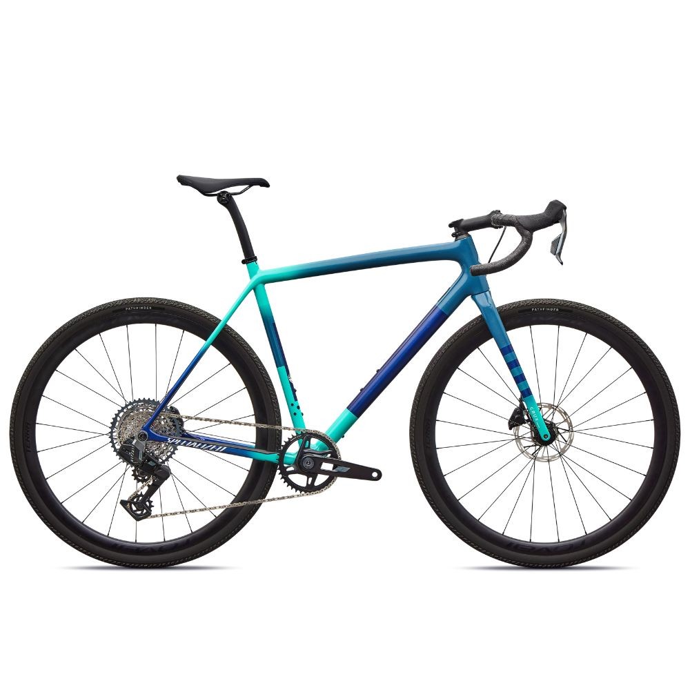 Bicicleta Specialized Crux Expert Axs Grey Blue/Lagoon Blue/Dune White/Majesty Blue 2026