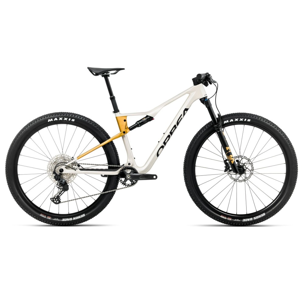 Bicicleta Orbea OIZ M30 Ivory White (Gloss) - Bumblebee Yellow (Matt) 2026