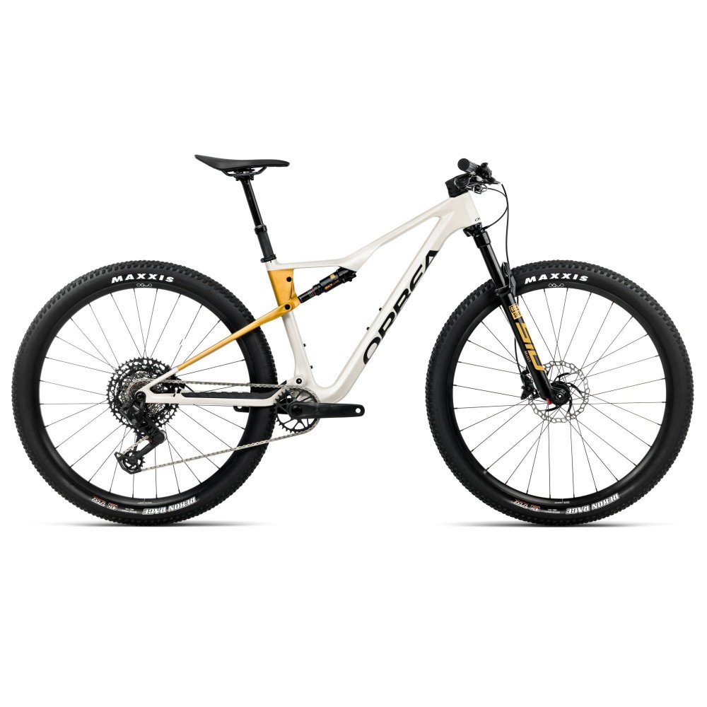 Bicicleta Orbea OIZ M21 Ivory White (Gloss) - Bumblebee Yellow (Matt) 2026
