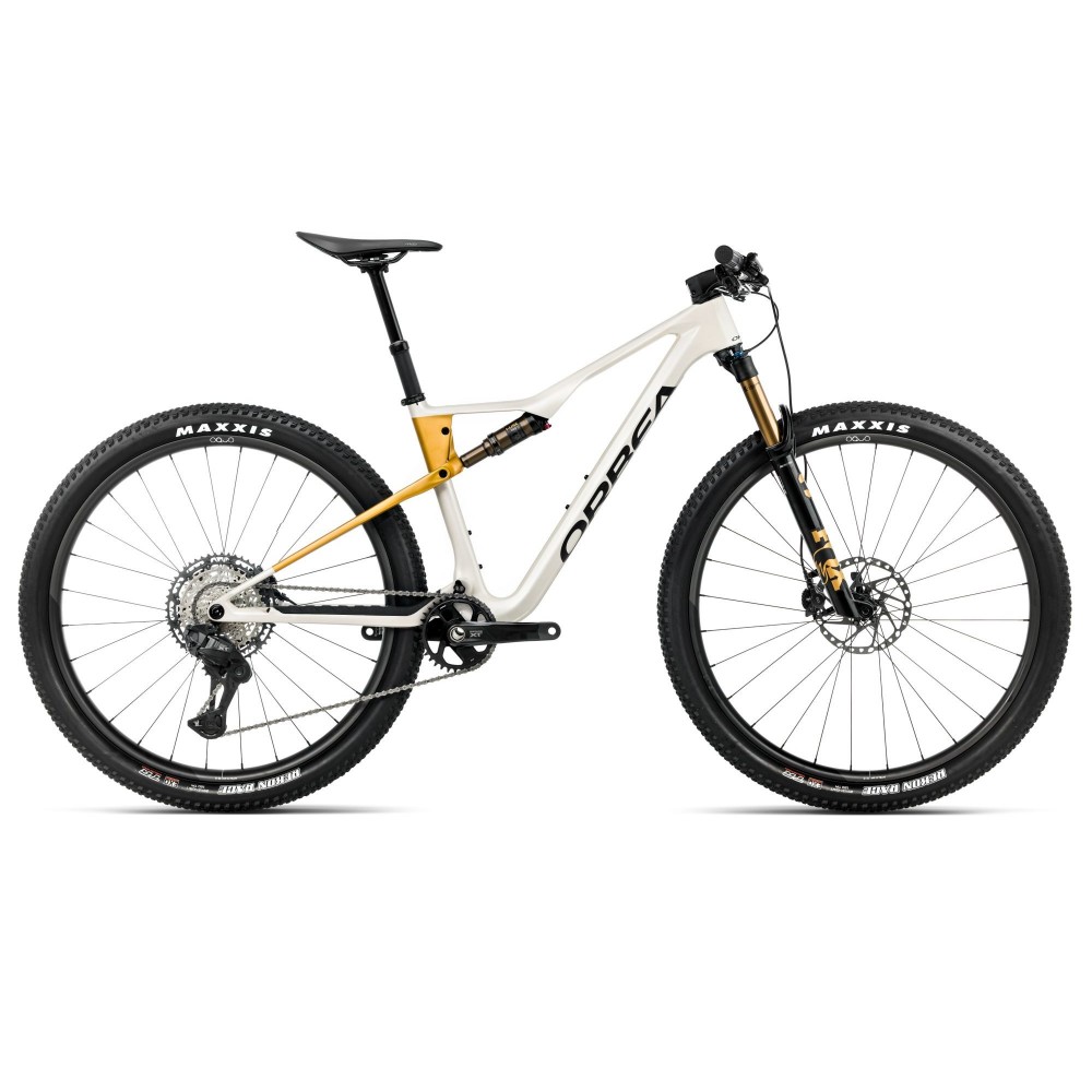 Bicicleta Orbea OIZ M10 Ivory White (Gloss) - Bumblebee Yellow (Matt) 2026