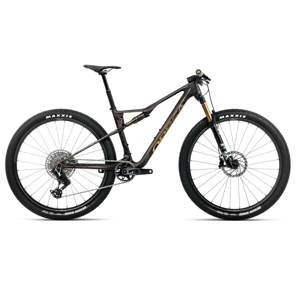 Bicicleta Orbea OIZ M-TEAM AXS Bronze Carbon View - Titan Gold (Matt-Gloss) 2026