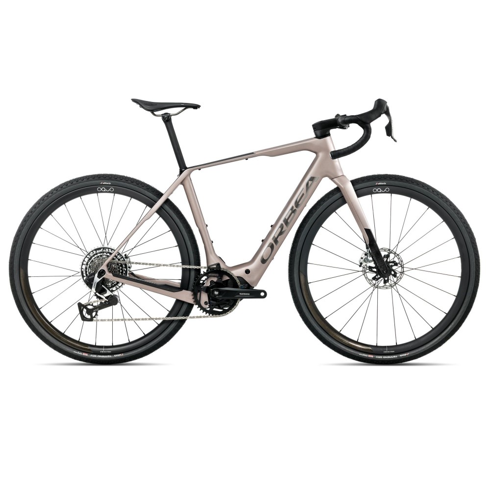 Bicicleta Orbea Orbea DENNA M11e Nickel Matt - Carbon Raw Gloss 2026