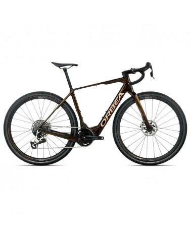 Bicicleta Orbea Orbea DENNA M11e Caramel Carbon View - Golden Sand (Gloss) 2026