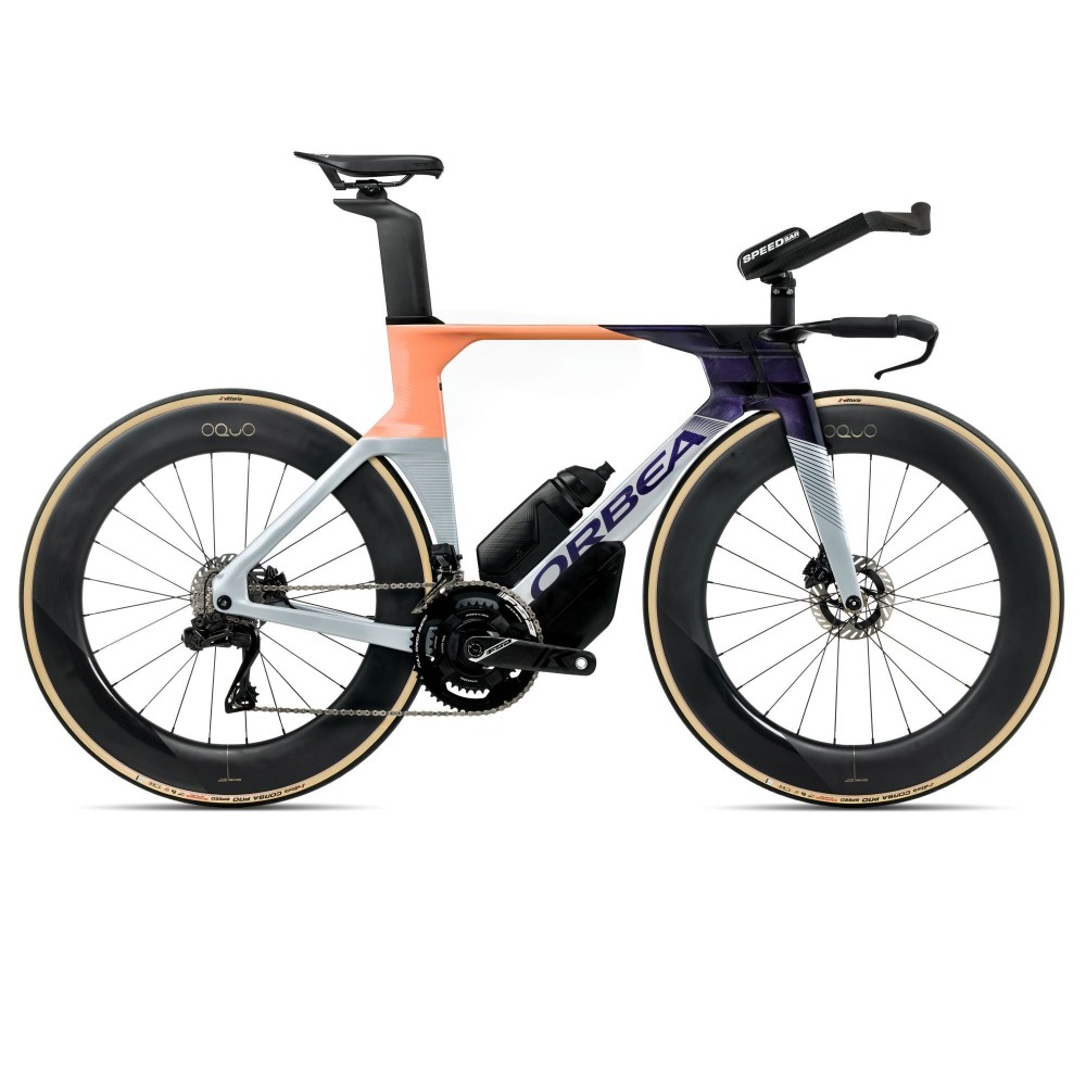 Bicicleta Orbea ORDU M10iLTD UCI Halo Silver - Tanzanite - Orange Cloud (Gloss) 2026