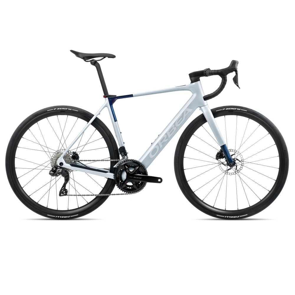 Bicicleta Orbea GAIN M30i Halo Silver (Matt) - Blue Carbon View (Gloss) 2026