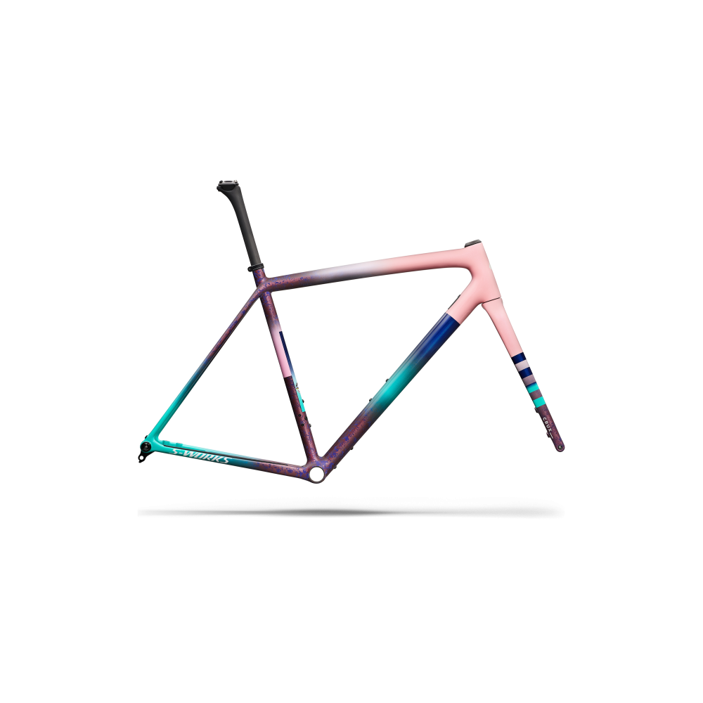 Cuadro Specialized CRUX S-Works  Desert Rose/Quartz/Purple Haze/Majesty Blue/Lagoon Blue/Metallic White 2026