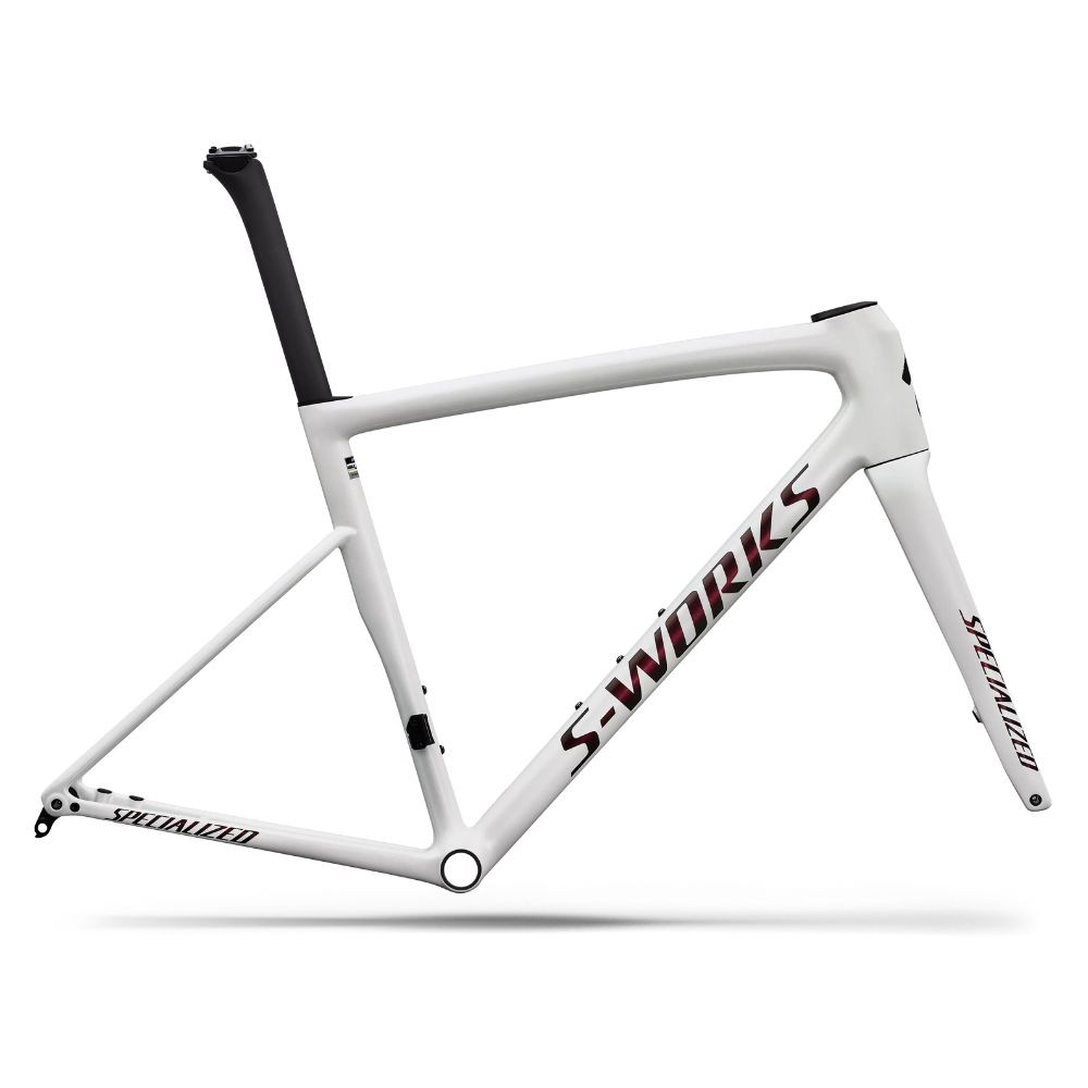 Cuadro Specialized S-Works Tarmac Sl8 Gloss Metallic White Silver / Pearl / Black 2026