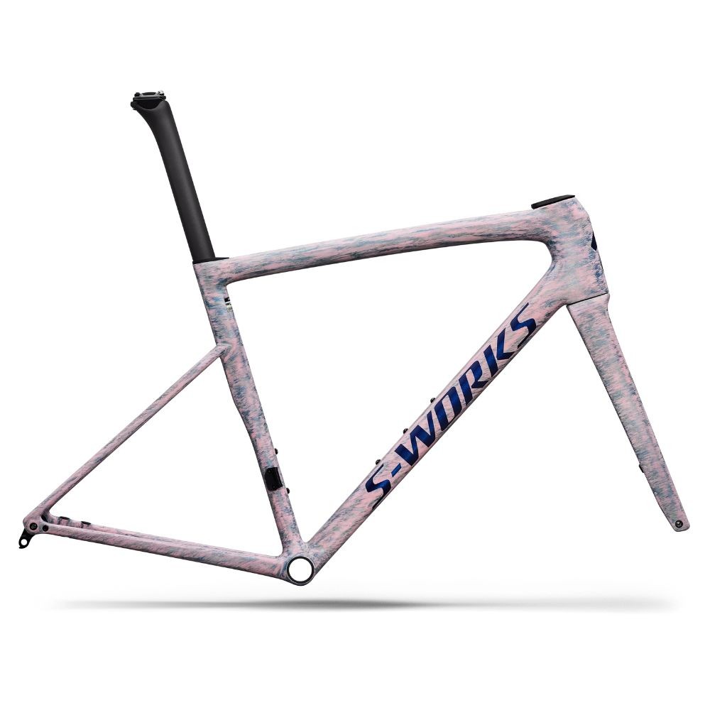 Cuadro Specialized S-Works Tarmac Sl8 Gloss Dolomite Metallic / Directional Brush / Blue Majesty Metallic 2026