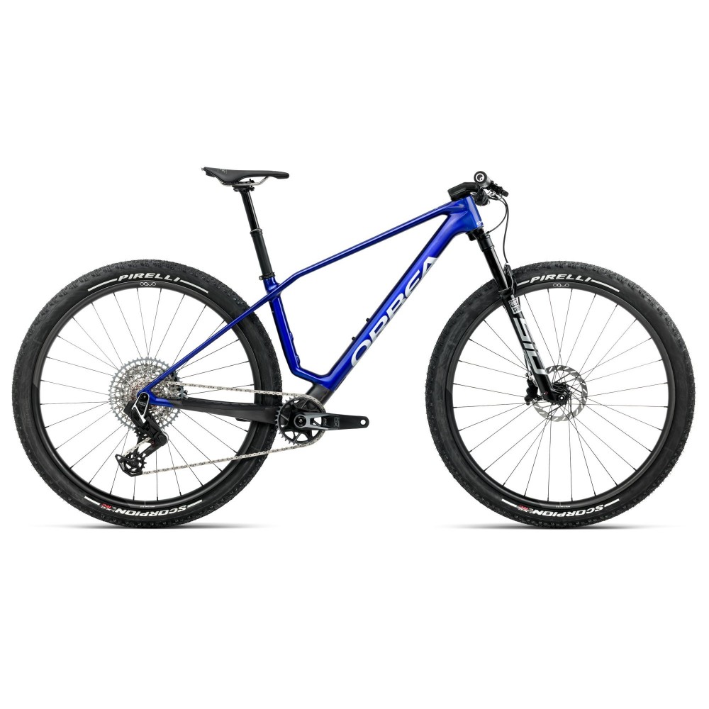 Bicicleta Orbea ALMA M-TEAM AXS Cobalt Blue (Gloss) - Carbon Raw (Matt) 2026