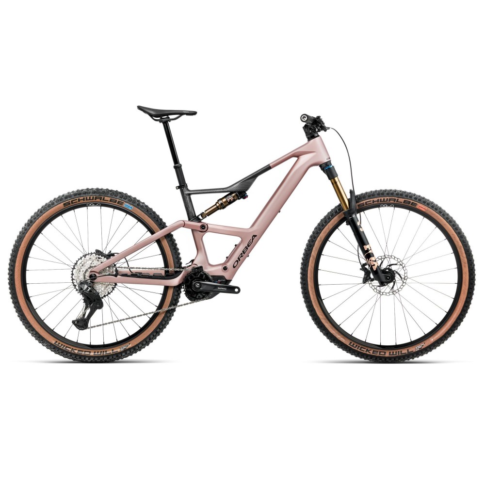 Bicicleta Orbea RISE SL M10 630W Desert Rose - Carbon Raw (Matt) 2026