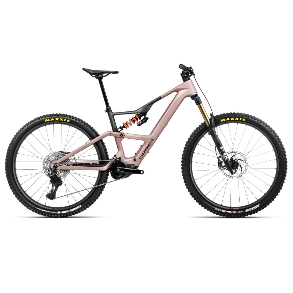 Bicicleta Orbea RISE LT M-TEAM 420W Desert Rose - Carbon Raw (Matt) 2026