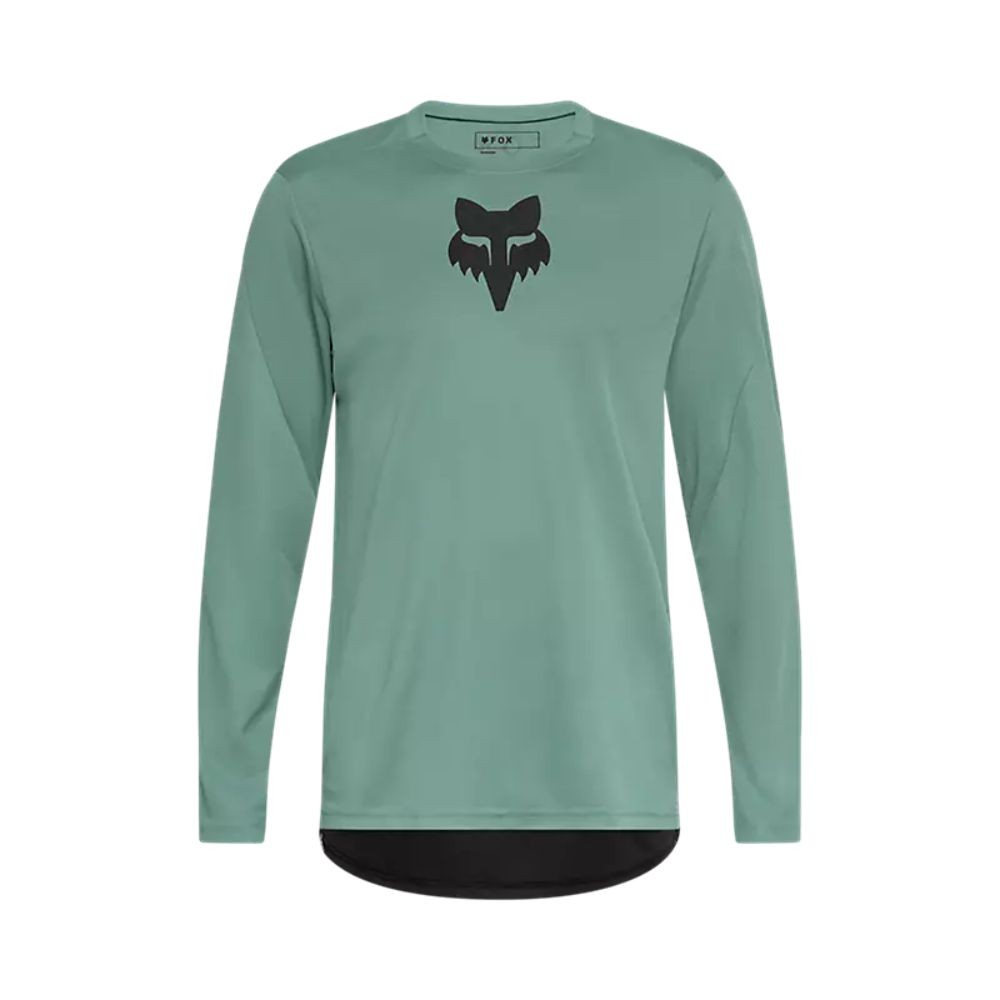 Camiseta Manga Larga Fox Ranger Head Verde Pino
