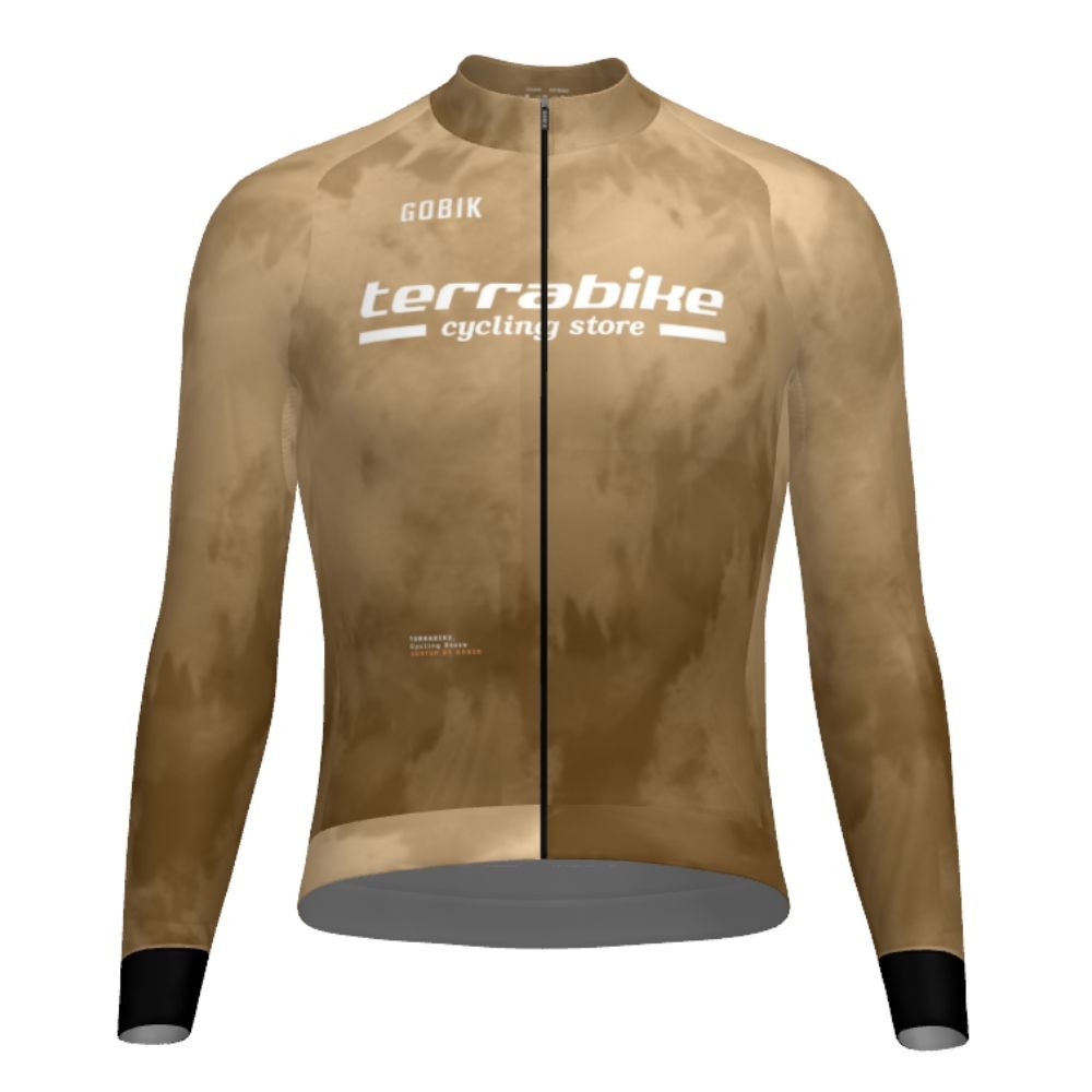 Maillot Hombre Manga Larga Gobik Hyder Terrabike Beige