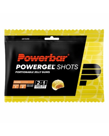 Gominolas PowerBar PowerGel Shots Naranja