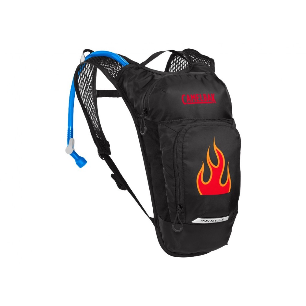 Mochila Camelbak mini mule black/flames 1.5L