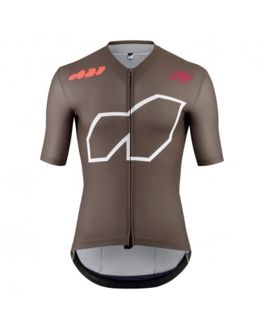 Maillot Manga Corta Hombre Assos Equipe R S11 We Are The a Moka Brown