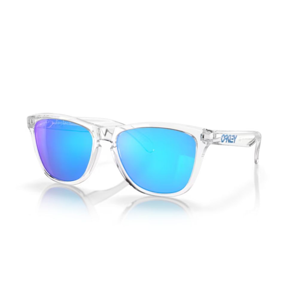 Gafas Oakley Frogskins Lentes prizm sapphire/Montura crystal clear