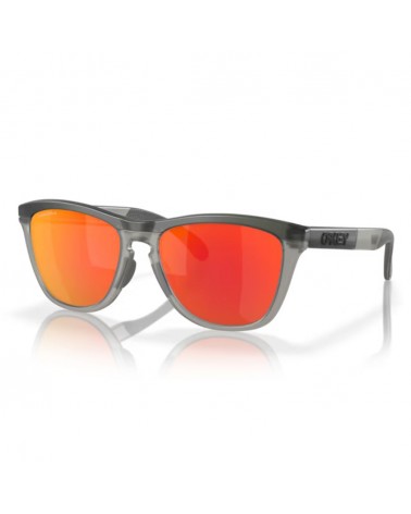 Gafas Oakley Lentes prizm ruby/Montura matte grey smoke/grey ink