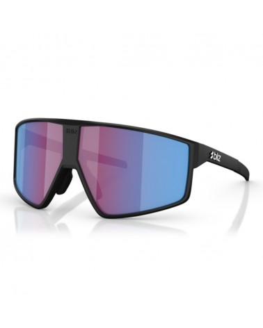Gafas Bliz P002 matt black pink/violet blue mirror