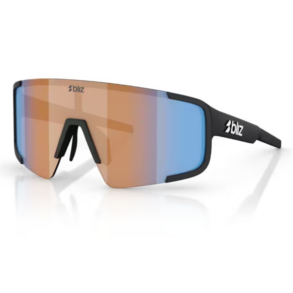 Gafas Bliz P003 matt black coral/orange mirror blue